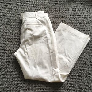 White Wide Leg Pants